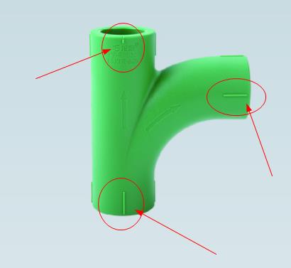 ppr管上的标志线起什么作用？高清大图彻底看明白！